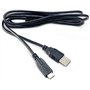 De haute qualité – Câble USB pour appareil photo numérique Panasonic Lumix DMC-FZ100 – Longueur : 1