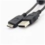 De haute qualité – Câble USB pour appareil photo numérique Panasonic Lumix DMC-FZ100 – Longueur : 1,5 m – par Dragon Trading®