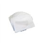 DragonTrading Lot de 50 enveloppes en papier blanc de qualité supérieure pour CD/DVD/Bluray avec fenêtre transparente