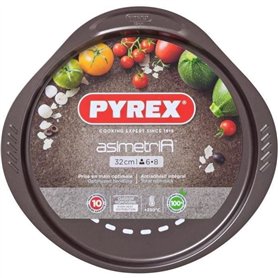 Plat a pizza - PYREX - 1452055 - En métal perforé - 32 cm