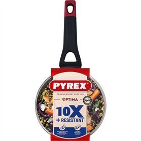 Casserole + couvercle - PYREX - 1455031 - Antiadhésif - 18 cm - Sans PFAS