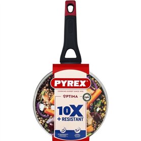 Casserole + couvercle - PYREX - 1455032 - Antiadhésif - 20 cm - Sans PFAS