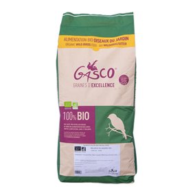 GASCO - Mélange De Graines Bio - pour Oiseaux du Jardin - Complet Et Équilibré - Matières Premières Biologiques - 100% Bio - Cer