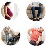Eurotel 1x Enfile Chaussettes Souple - Bas, Collants - Aide à la Mobilité - Plus besoin de se Baisser
