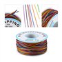 Câble Electrique de Cuivre Etamé Isolant 250 m 30AWG P/N B‑30‑1000 8 Couleur Fil Électrique pour le Test Electronique de Carte M