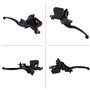Levier d'embrayage, Pompe de Frein Avant Gauche 7/8" 22mm Moto en Alliage D'aluminium Frein Principal Maître-Cylindre pour Quad 