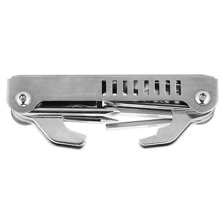 Ensemble de clés Allen Multifonction Pliable Portable Keep Plongée 11 en 1 sous Marine Plongeur Pick Valve Repair Multi Tool Set