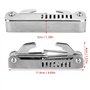 Ensemble de clés Allen Multifonction Pliable Portable Keep Plongée 11 en 1 sous Marine Plongeur Pick Valve Repair Multi Tool Set