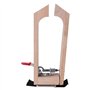 Taidda de Fin d'année Outil de Serrage en Cuir, Clip de retenue en Bois 3.07 * 2.24 * 8.39 Pouces Accessoires de Couture pour Br