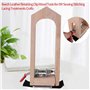 Taidda de Fin d'année Outil de Serrage en Cuir, Clip de retenue en Bois 3.07 * 2.24 * 8.39 Pouces Accessoires de Couture pour Br