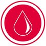 Tampon Trodat X-print 4912 4.0 encrage automatique rechargeable, texte PAYÉ, encre de couleur rouge, format de l’impression 47 x