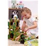 Papo- Zèbre mâle LA Vie Sauvage Figurine, 50249, Multicolore