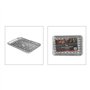 RUECAB - Plaques de Cuisson pour Barbecue, Paniers de Cuisson pour Barbecue - Lot de 3 Plats de Cuisson pour Barbecue à Charbon/
