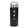 serviteur bois cheminée - Support + 4 accessoires : pelle