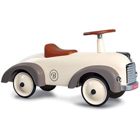 Baghera - Porteur Enfant en Métal Robuste et Stable - Jouet Enfant 1-3 Ans - Speedster Silk Grey - Marque Française