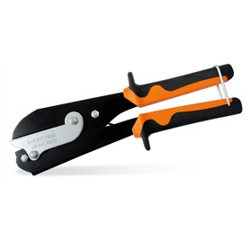 EDMA - Maxi-Ret - Pince à Gaufrer Démultipliée - 5 Lames - Spécial Inox - Diminution Diamètre par Pressions - Idéal pour Couvreu