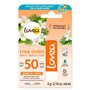LOVEA - Stick Lèvres Solaire FPS 50 - Haute Protection UVA/UVB - Hydratant - Fini Invisible - Monoï De Tahiti - Protection Imméd