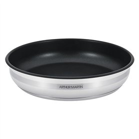 Arthur Martin -Poêle 26 cm anti adhérente - inox - AM910