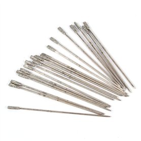 20 PCS 1mm Diamant Enduit Lapidaire Forets Peu Bits Aiguille Pour Bijoux Agate