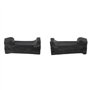 pour cale pied avant ybr 125 2012 Yctze Repose-pieds de moto, 1 paire de repose-pieds en caoutchouc pour repose-pied avant pour 