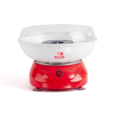 LIVOO DOP136 Machine à Barbe à Papa Rouge