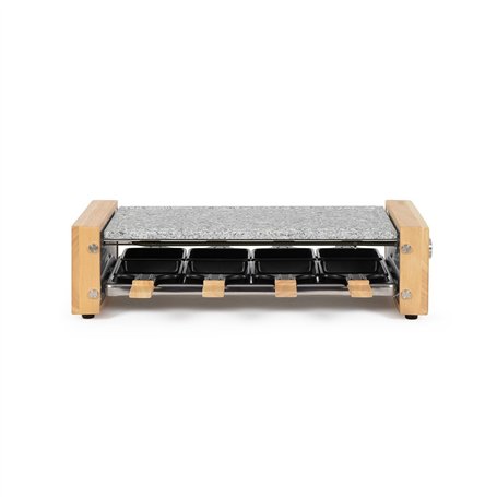 Livoo - Appareil à raclette 8 personnesDOC219 - finition bois véritable