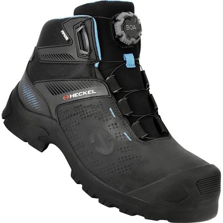 Heckel Bottes de sécurité MACCROSSROAD 3.0 - Fermeture BOA - Noir - Taille 44