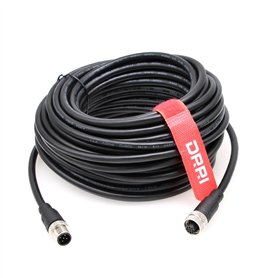 DRRI Câble électrique M12 5 broches mâle vers femelle en PVC pour NMEA 2000 Netwoks