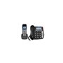 Thomson TH-540D Serea Comby Téléphones Filaire Avec Répondeur Ecran Noir