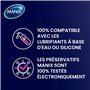 Manix Xtra Pleasure Double Extase, Boite de 12 Préservatifs pour Homme, Nervurés, Lubrifiés et de Taille Standard, Diamètre 52mm