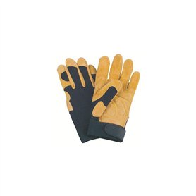 Solidur FRMAGF - Gants de Travail avec Renfort en Mousse sur la Paume - Confort et Protection Exceptionnels - Taille T10 - Beige