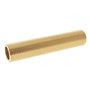 Tube fileté laiton brut à visser Mâle 15/21 - Longueur 10 cm - Sachet de 2 pièces - Raccord durable pour eau