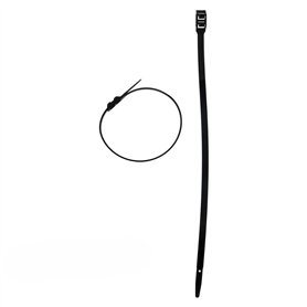 Lot de 100 colliers de câblage 9x 260mm - Noir - Zenitech