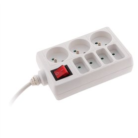 Bloc multiprise 4x 6A + 3x 16A Blanc - Zenitech