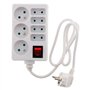 Bloc multiprise 4x 6A + 3x 16A Blanc - Zenitech