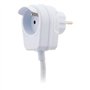 Prolongateur HO5VV-F 3m avec prise gigogne Blanc - Zenitech