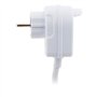 Prolongateur HO5VV-F 3m avec prise gigogne Blanc - Zenitech