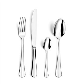 AMEFA - Ménagère 24 couverts de table pour 6 personnes - Daily Baguette - Acier inoxydable 18/0