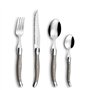 LOU LAGUIOLE - Valisette avec 24 couverts de table pour 6 personnes - Tradition - Acier inoxydable 18/0