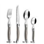 LOU LAGUIOLE - Valisette avec 24 couverts de table pour 6 personnes - Tradition - Acier inoxydable 18/0, Finition Brillante - Ta