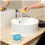 HELVET Pierre Blanche de Nettoyage – Spécial Salle de Bain – Détartre facilement la Douche et offre un effet Déperlant
