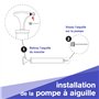 LUDI - Chien sauteur rose - Jouet sauteur gonflable - Développe la motricité. Plastique PVC épais et résistant - Intérieur et Ex