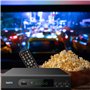 APM Décodeur TNT FULL HD, DVB-T2, Adaptateur TNT, Boîtier TNT, Standard DVB-T DVB-T2, Demodulateur Plusieurs Formats Multimédia,