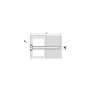 Vis béton tête fraisée 7.5 x 112 mm Boîte de 100