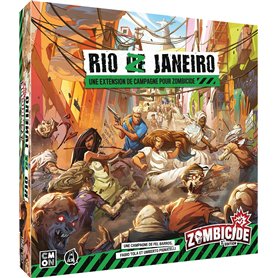 Asmodee - Cmon - ZOMBICIDE Extension : Rio Z Janeiro - Jeux de Société - Jeux de Plateau - Jeux de Figurines - pour Adultes et E