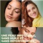 Masque Visage Extracteur Points Noirs Masque Anti-Acné aux Huiles Essentielles Masque Peel-Off Masque d'Alginate gelifiant en po