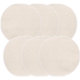 VICMAT Lot de 10 tapis de cuisson vapeur en bambou - En coton - Pour la cuisine