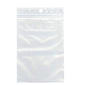 Sachets pour bijoux ou pochette plastique zip - Format 100 x 150 mm / Lot de 100