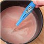 FISHTEC - Spatule Thermomètre de Cuisson à Viande, Sauce, Chocolat, Pâtisserie, Bain Marie - Affichage Digital - Sonde en Acier 