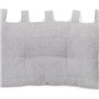 Tete de lit - TODAY - CHARME - Chambray x Slub Capucine - 45 x 70 cm